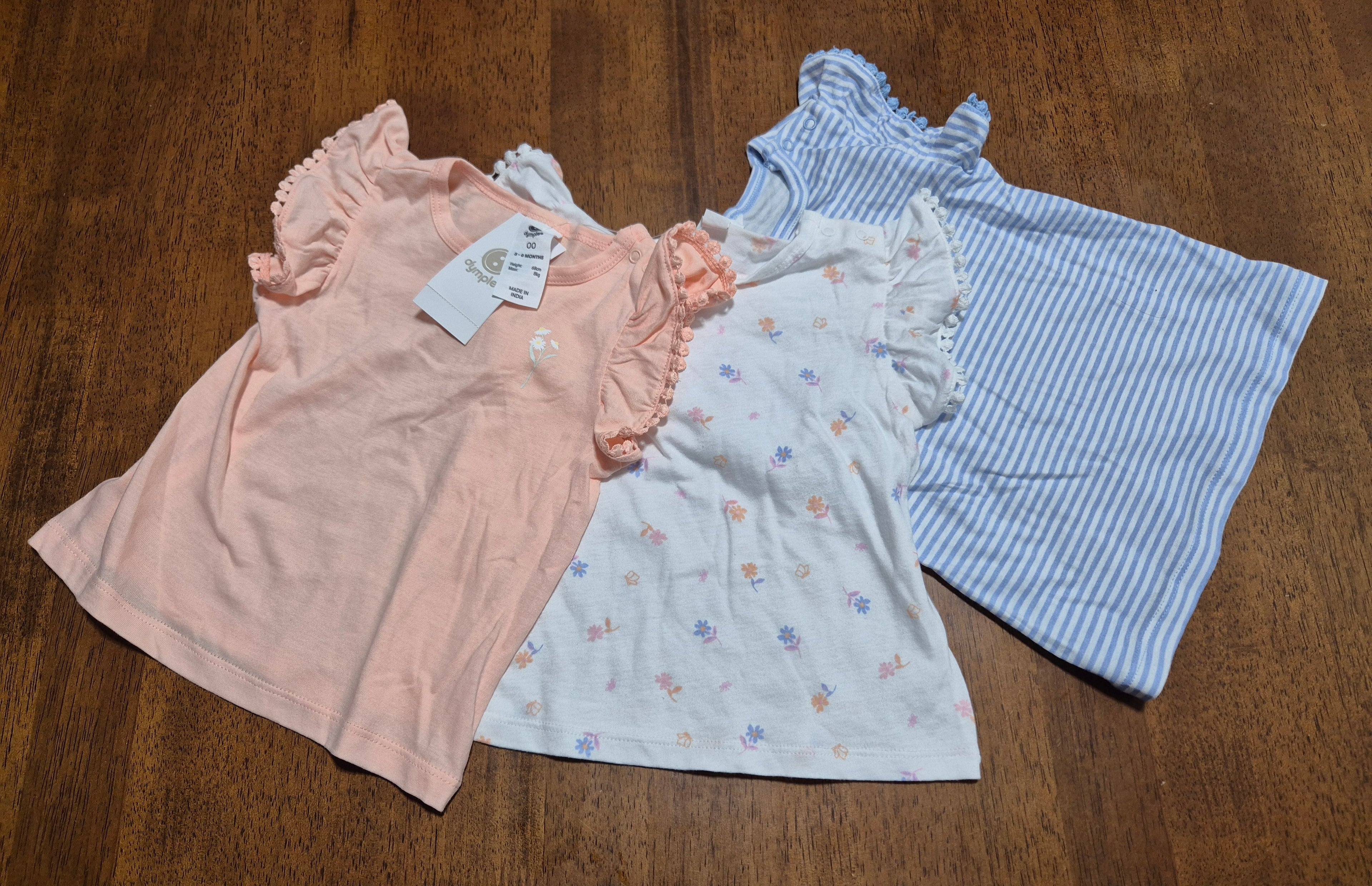 Dymples - Brand new with tags (3 pck girls tops)