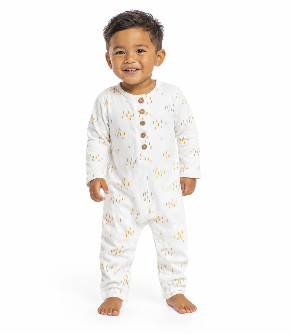 Tiny People- Long Sleeve Romper