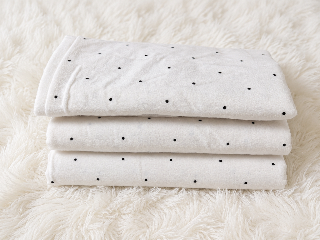 Panda Flannelette Blanket Set – 3 Pack