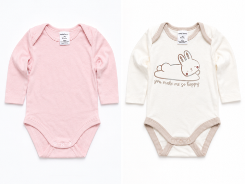 Baby Berry Long Sleeve Bodysuits (3 Pack) Pre-loved