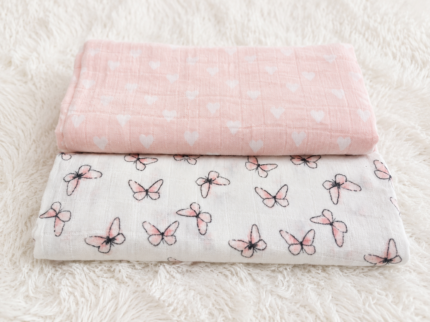 Muslin Cotton Wrap Set – 2 Pack