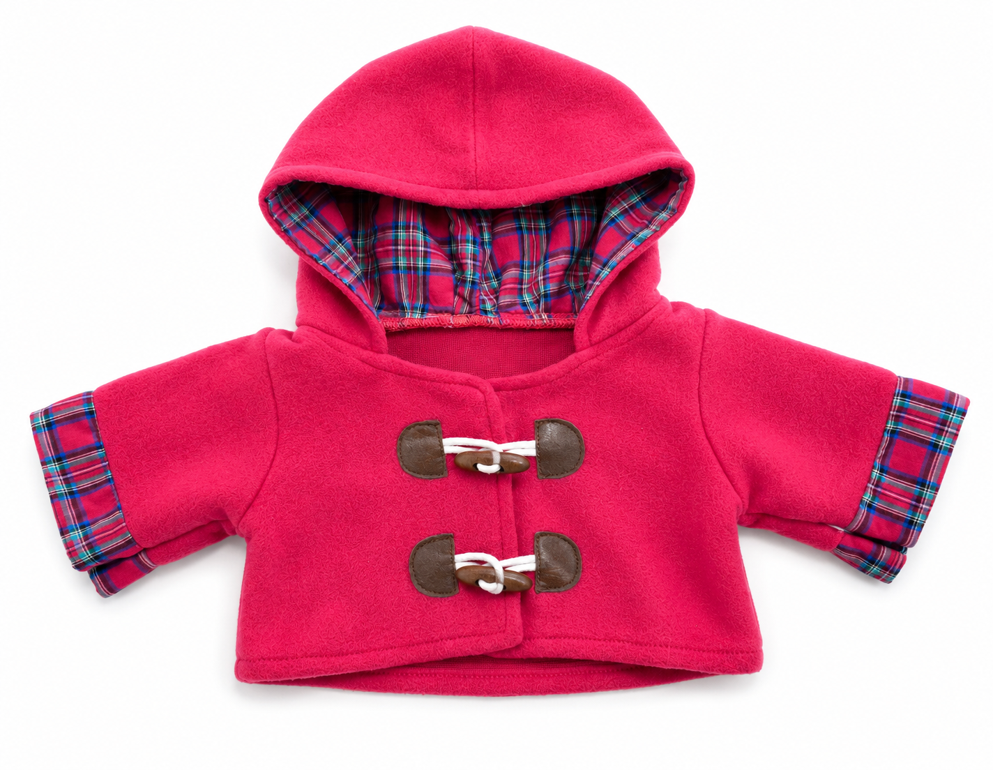 Hooded Toggle Fleece Jacket