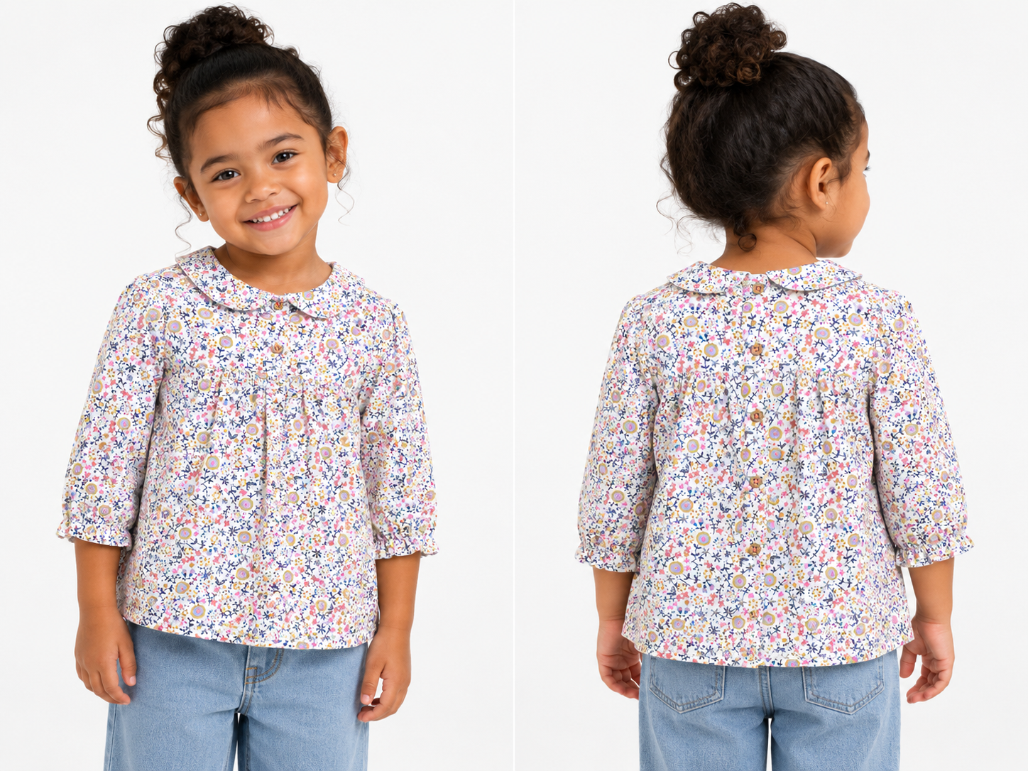 Jack & Milly floral top