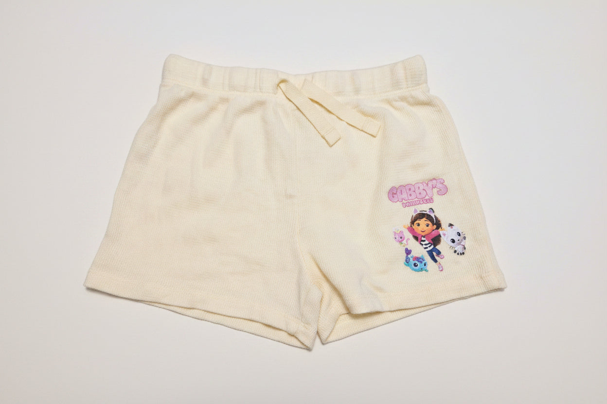 Pastel Knit Top & Gabby's Dollhouse Shorts Set