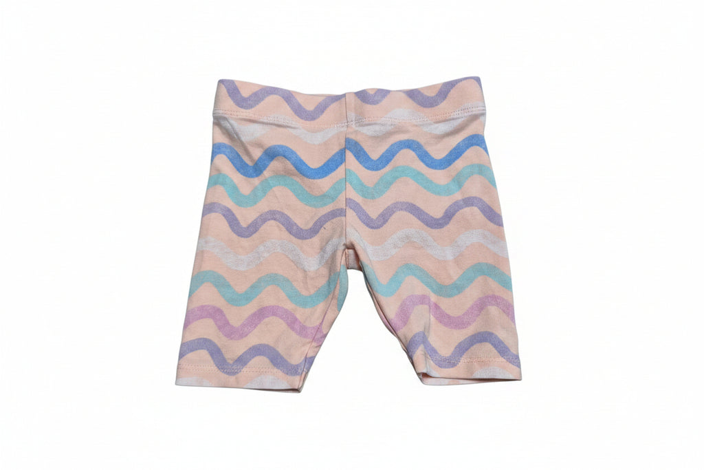 Ribbed T-Shirt & Bike Shorts Set