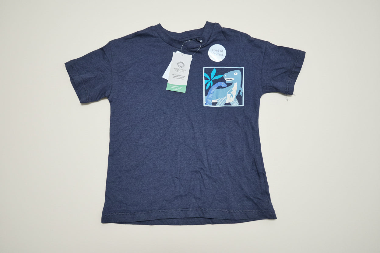 K-D Dinosaur Print Tee- Brand new with tags