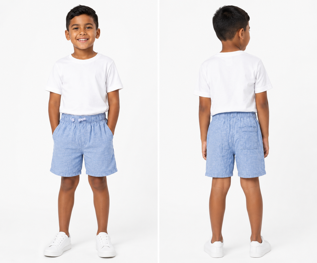 H&M Linen Blend Shorts