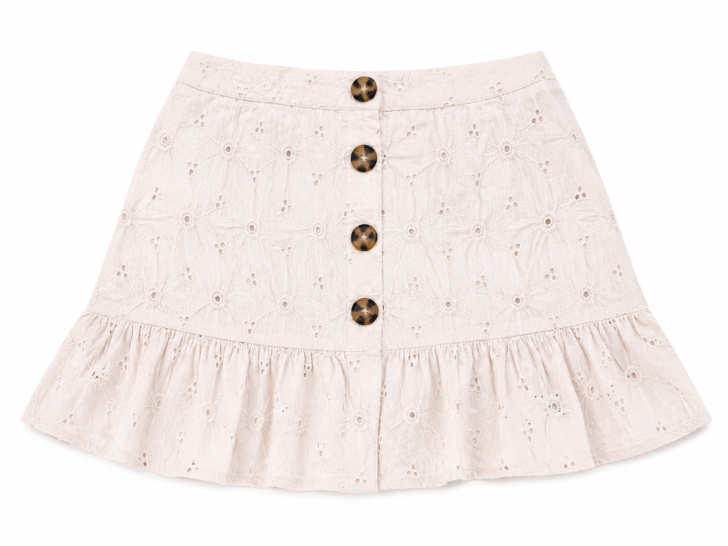 K-D Broderie Frill Skirt