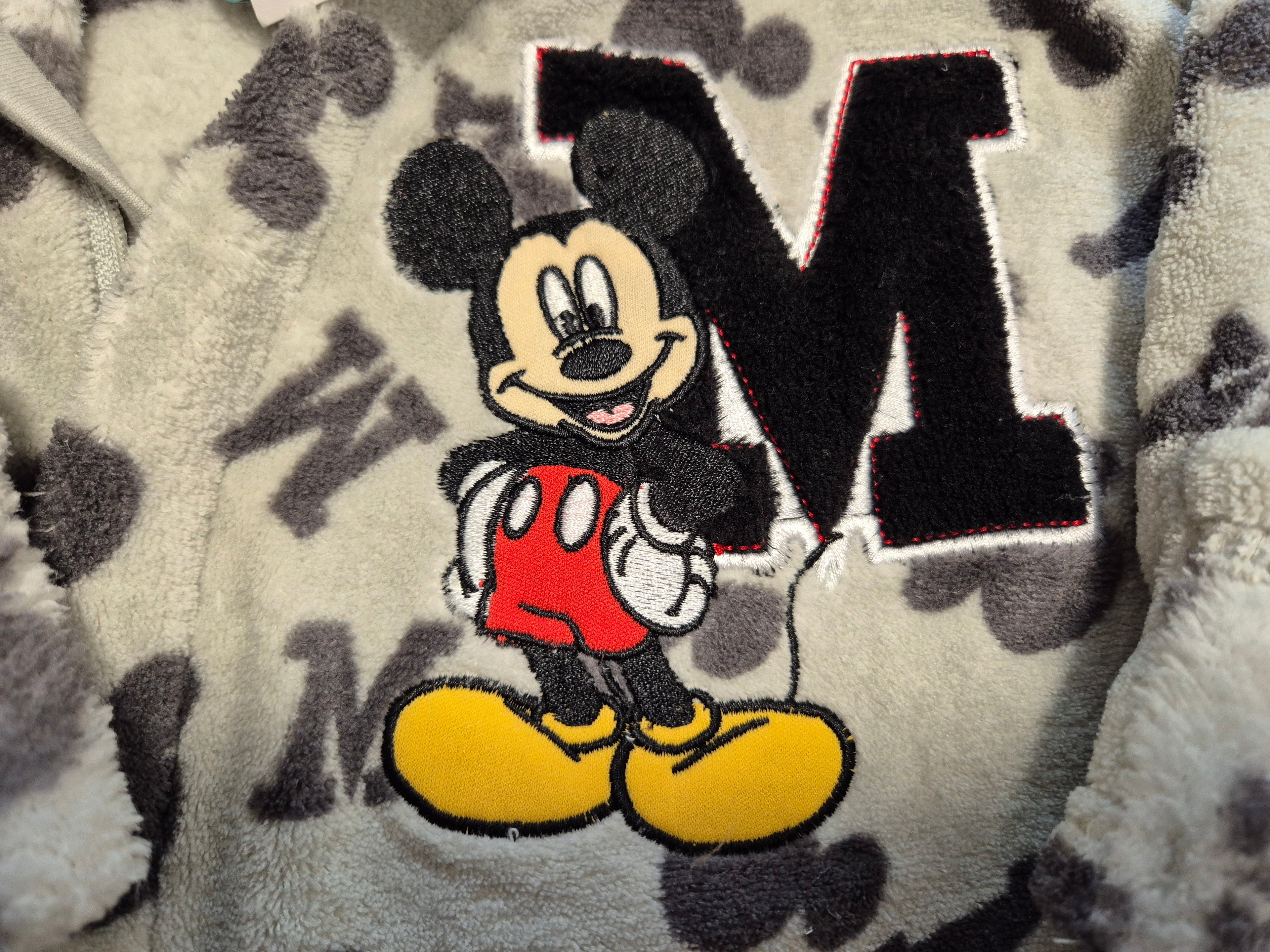 Disney Mickey Mouse Fleece Onesie- Brand new with tags