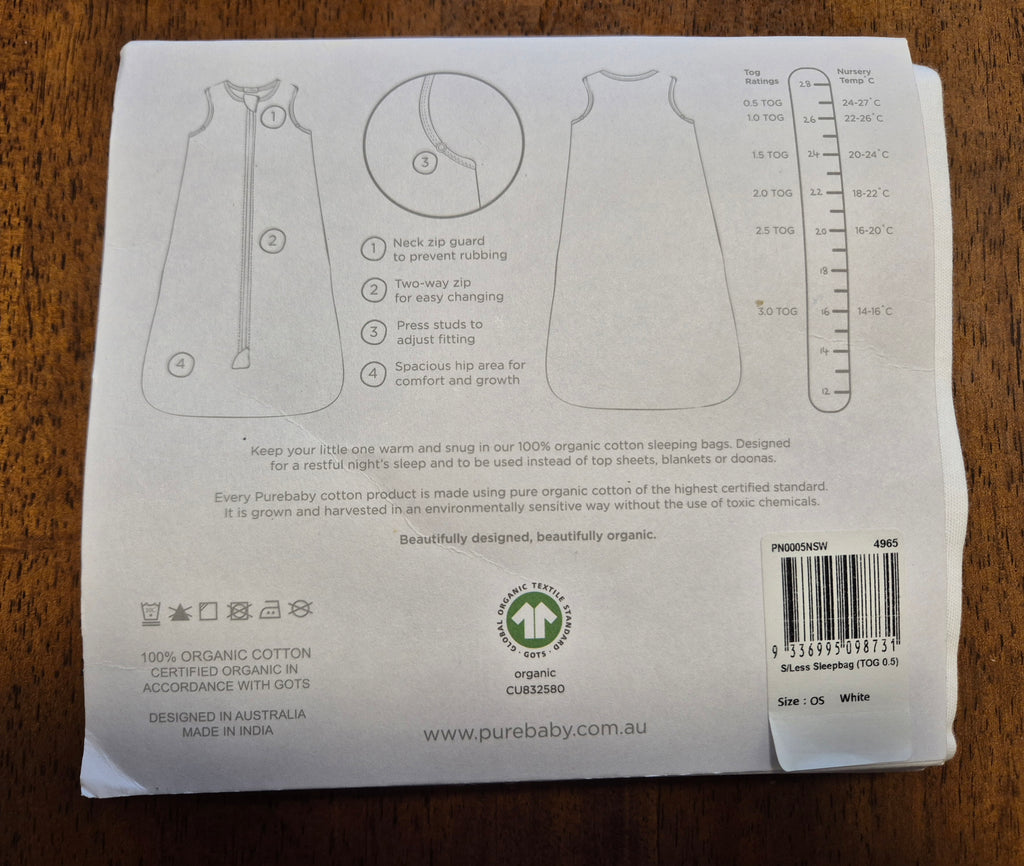 Pure baby - Sleeping bag (Brand new)