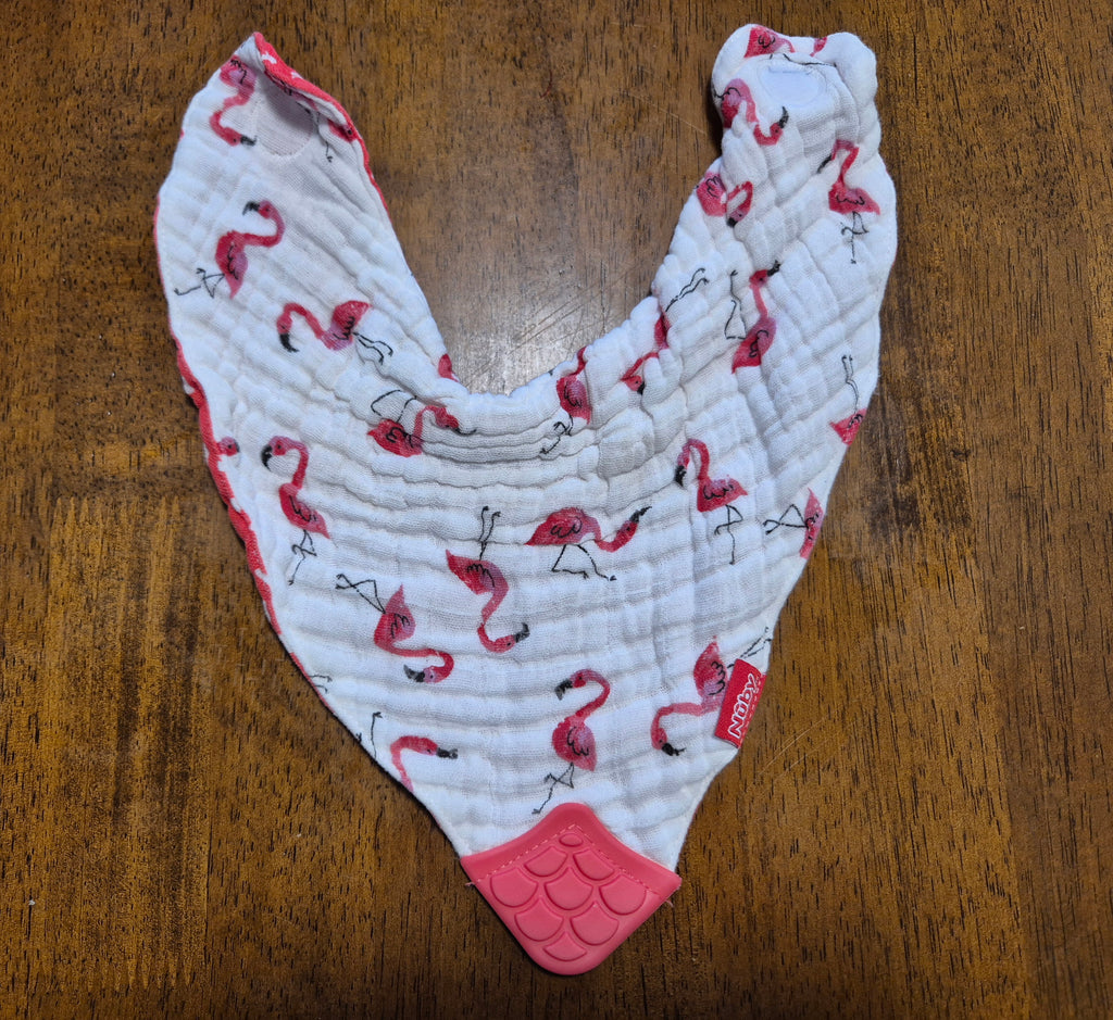 Nuby Muslin Teething Bib