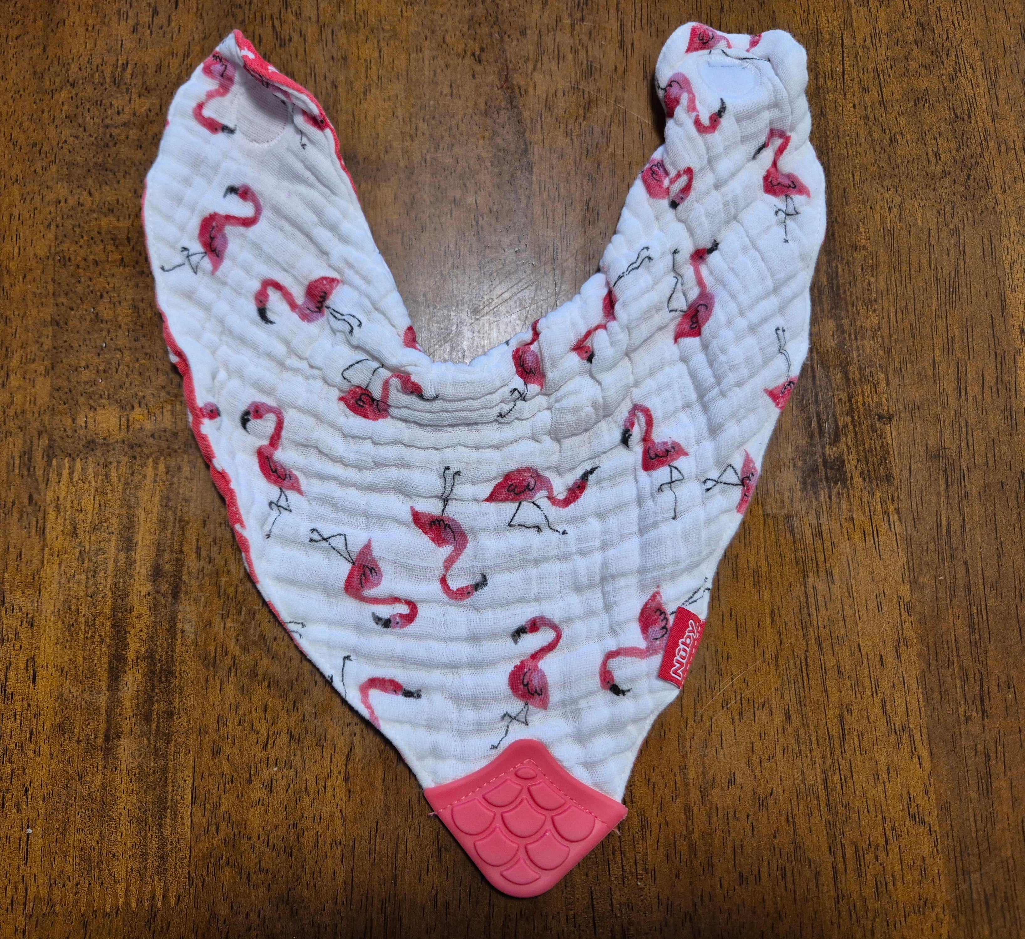 Nuby Muslin Teething Bib