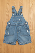 Cotton on Kids- Girls Denim Short Overalls