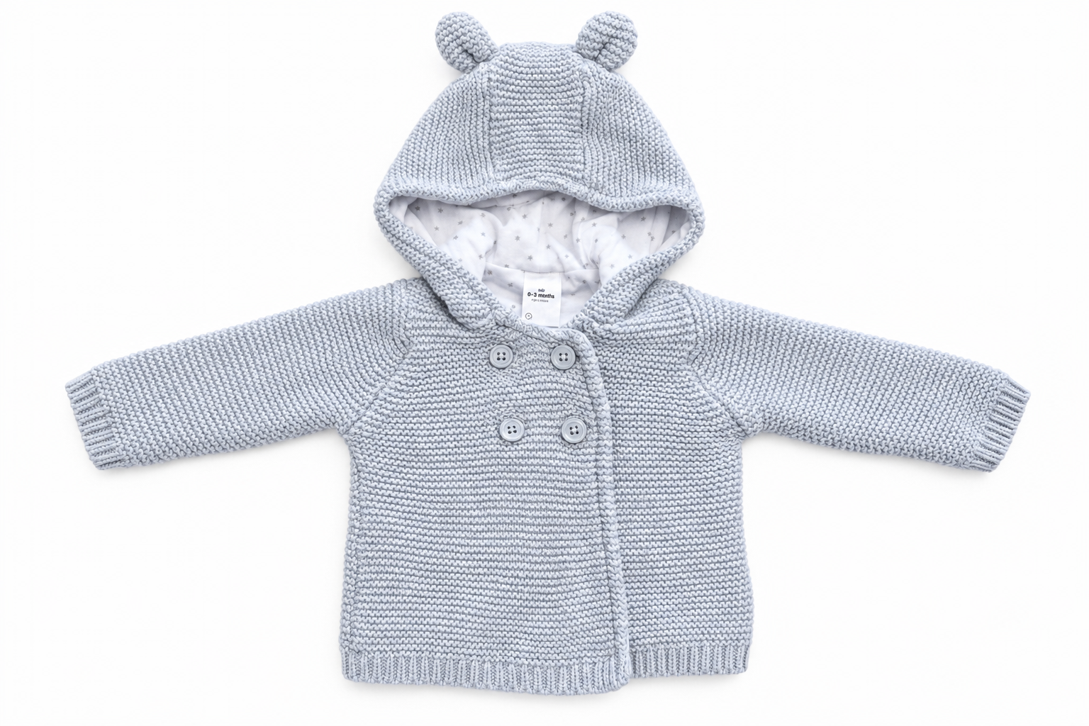 Target Kids- Knitted Hooded Cardigan