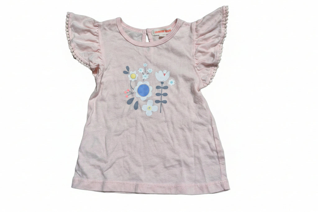 Country Road Girls Flutter Sleeve Tops (2 Pack)- Pre loved