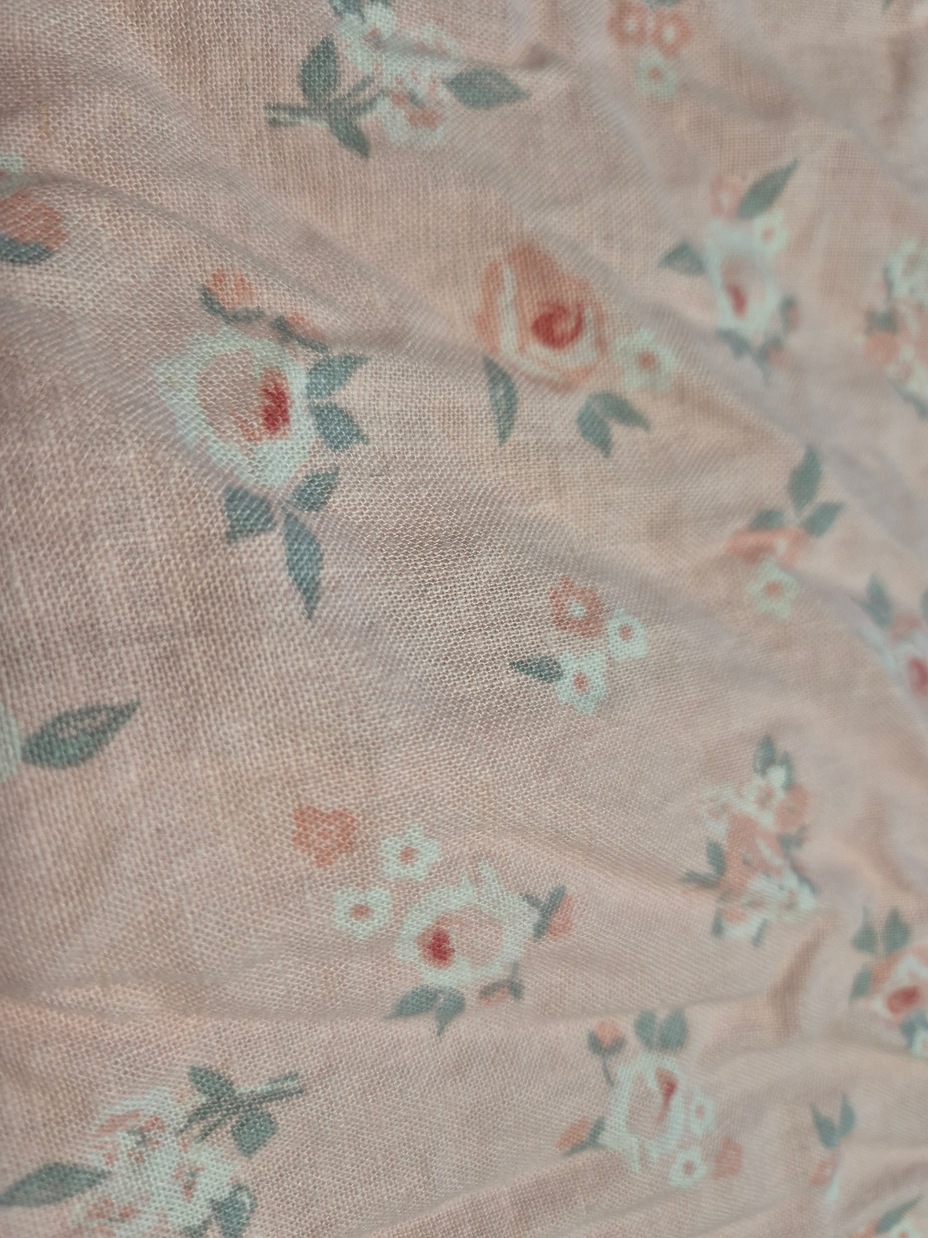 K-D Floral Puff Sleeve Dress