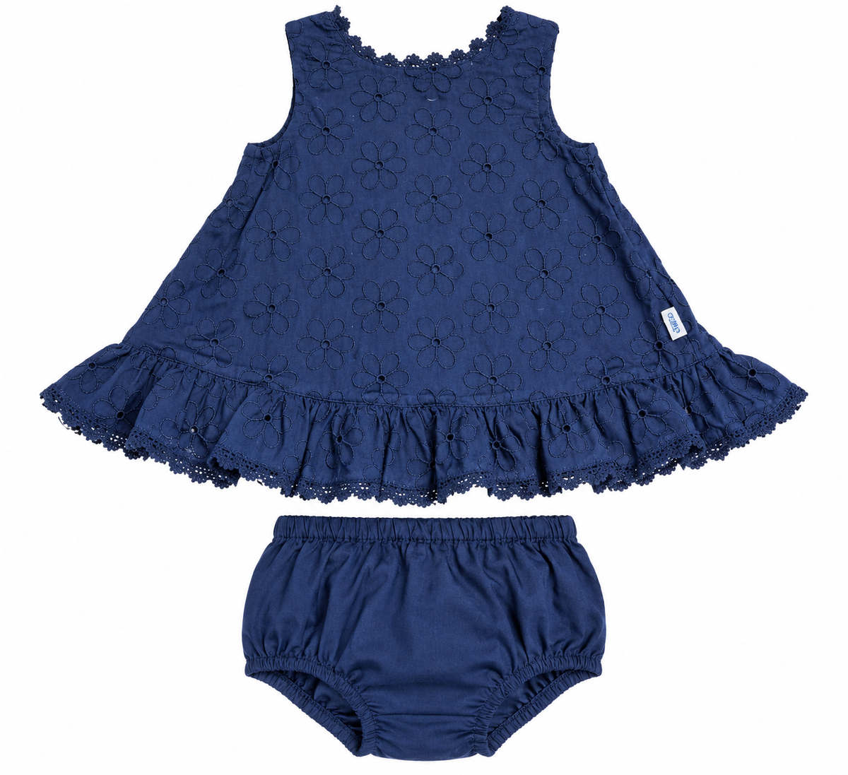 Sprout: Floral Dress & Bloomer Set