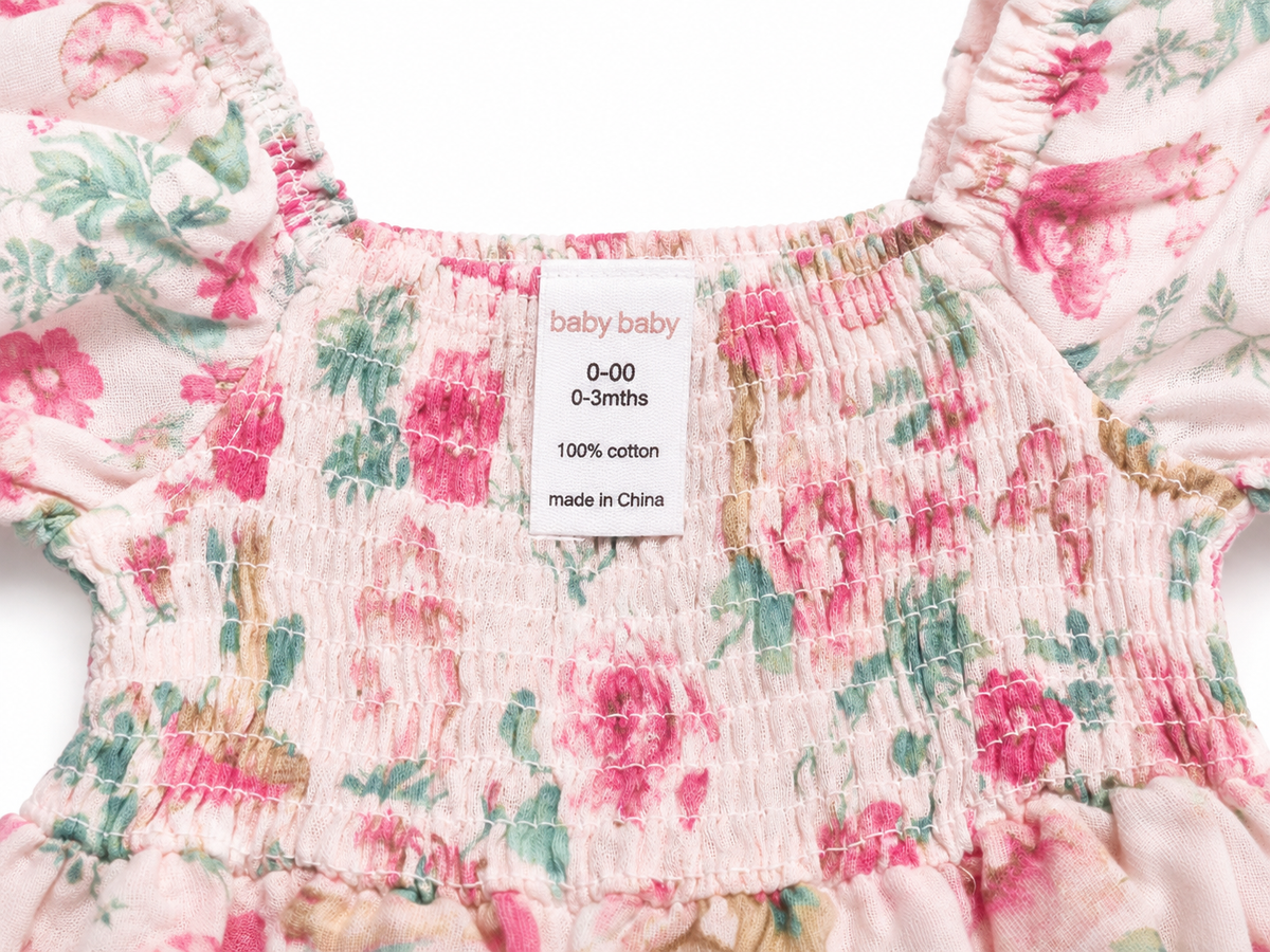 Baby Berry-  Floral Romper Dress (Brand new with tags)