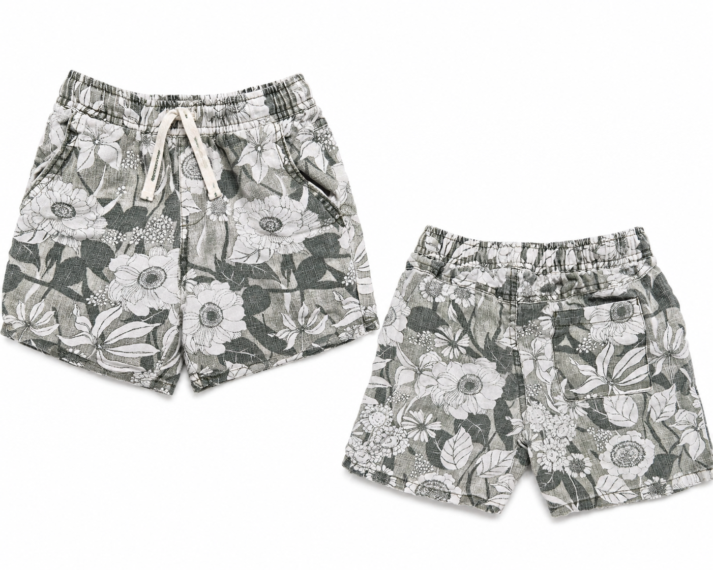 Seed Heritage- Casual Linen Shorts