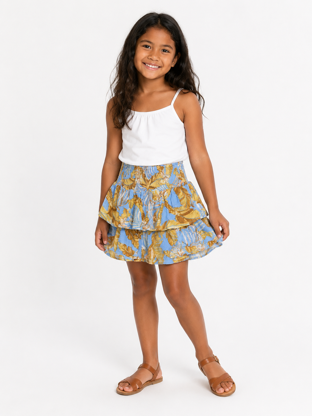 Ripcurl Girls Tropical Ruffle Skirt