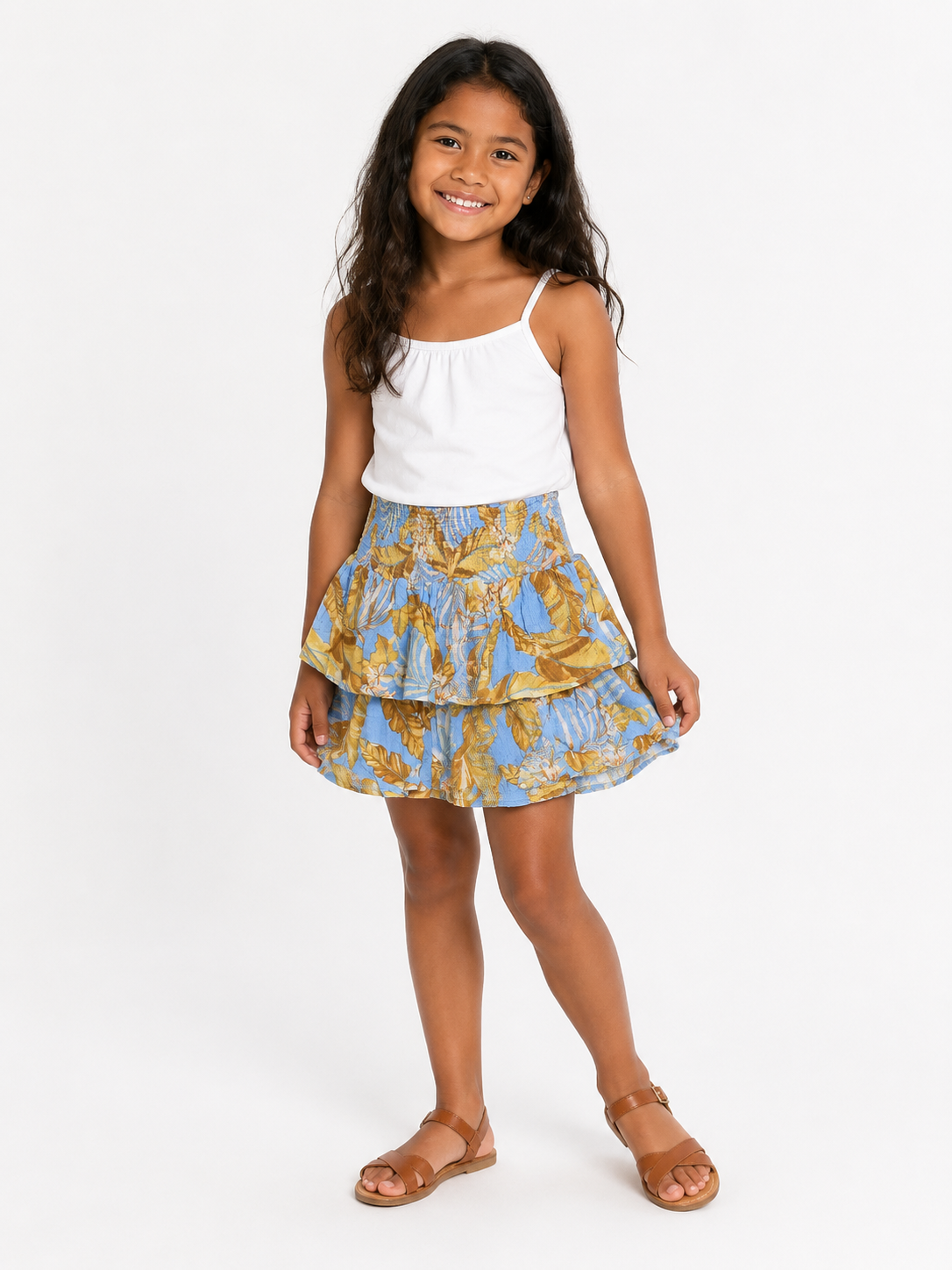Ripcurl Girls Tropical Ruffle Skirt