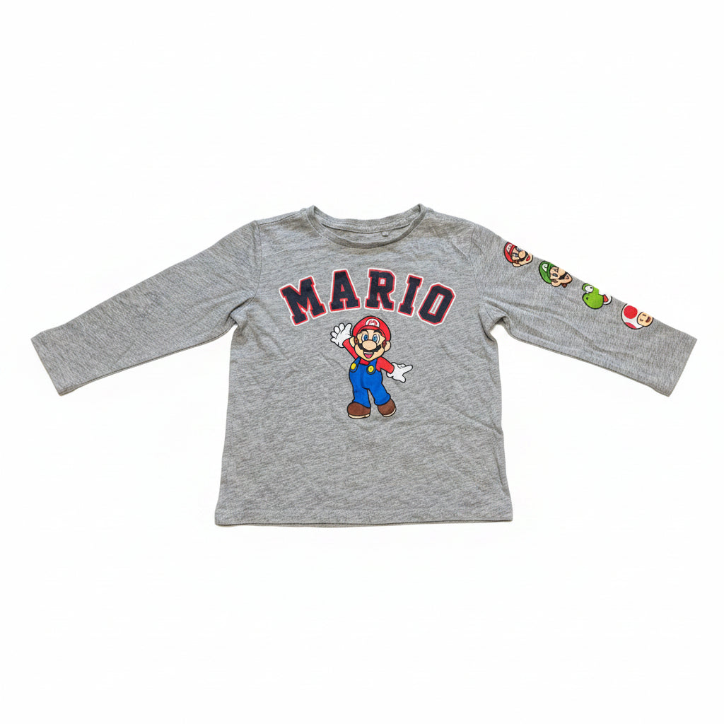 Super Mario- Long sleeve Tee