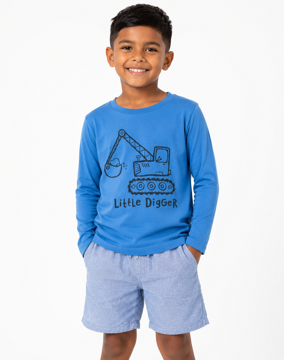 Anko- Boys Casual Long Sleeve Tee