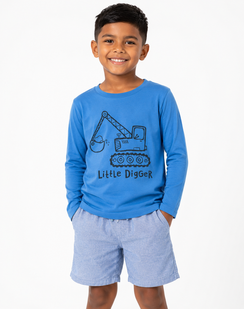 Anko- Boys Casual Long Sleeve Tee