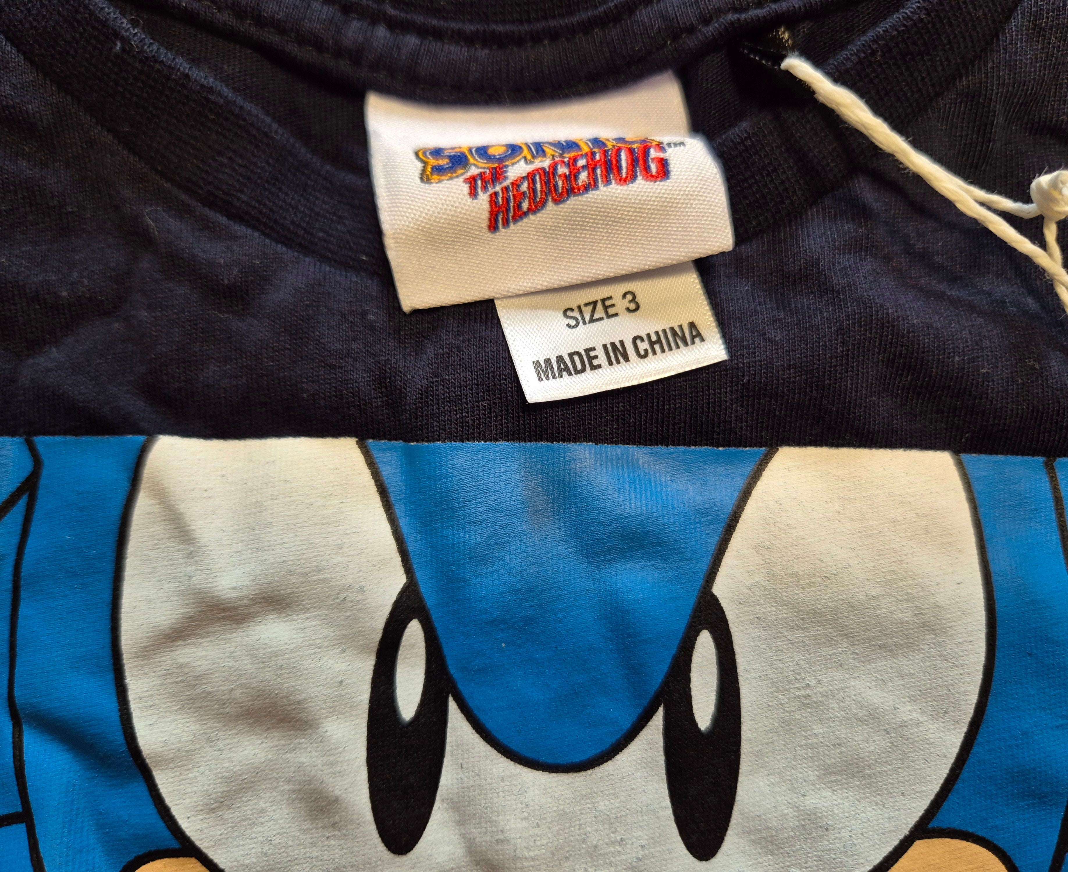 Sonic the Hedgehog- Tshirt (Brand new with tags)