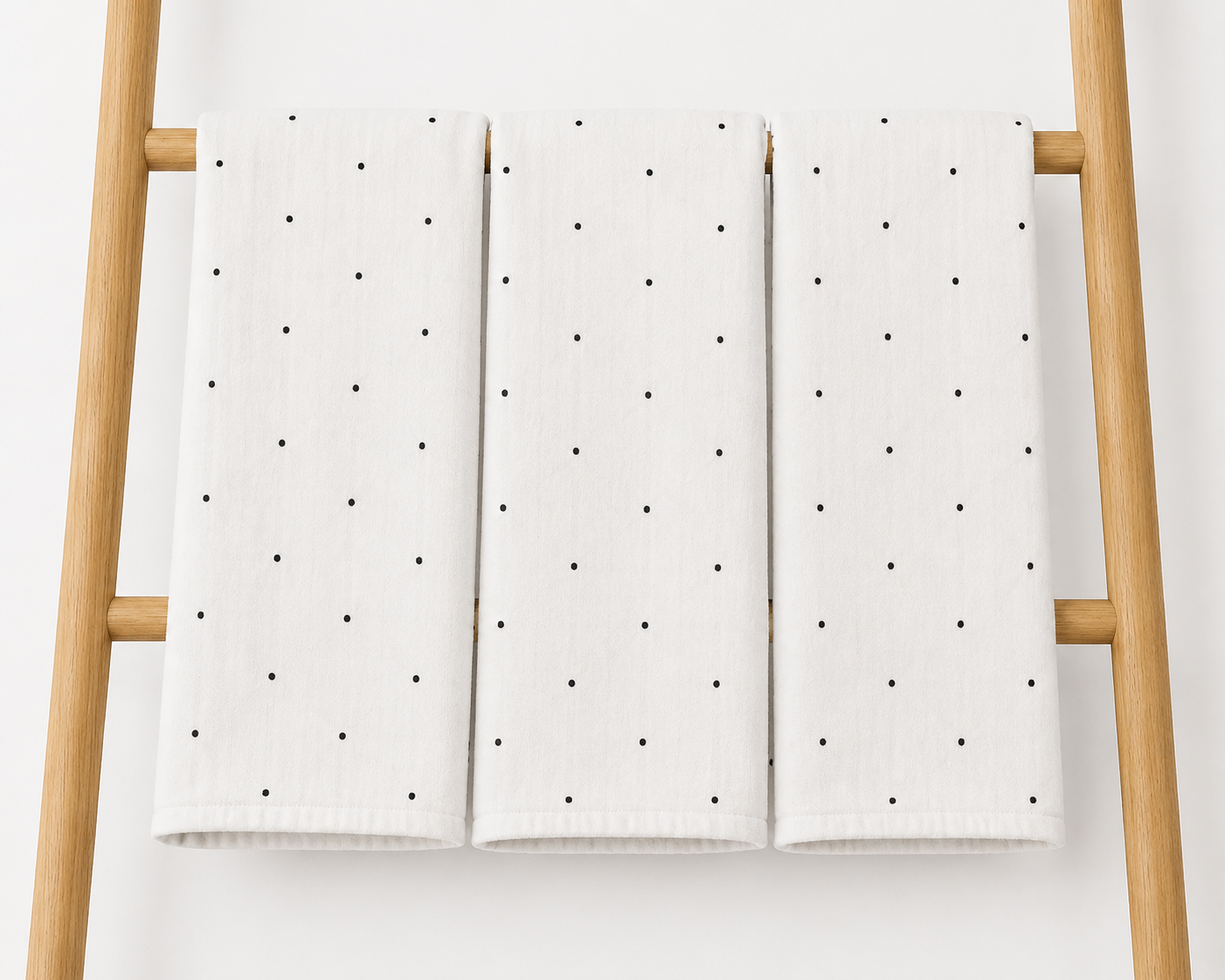 Panda Flannelette Blanket Set – 3 Pack