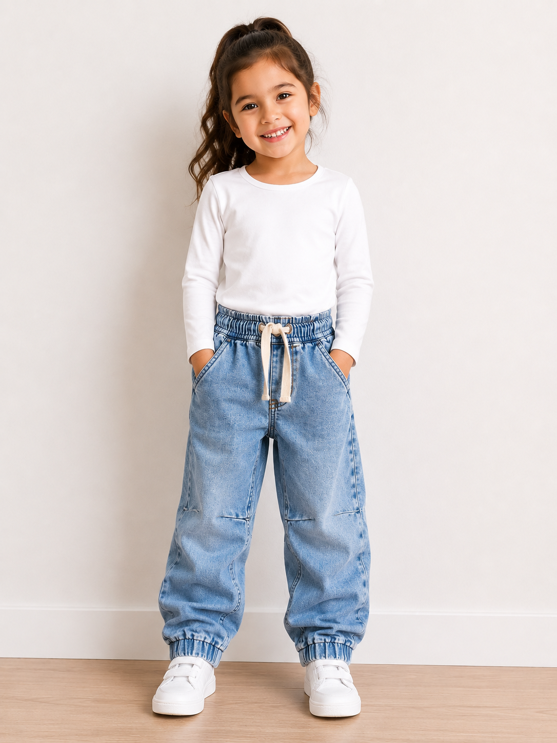 Country Road- Denim jogger pants