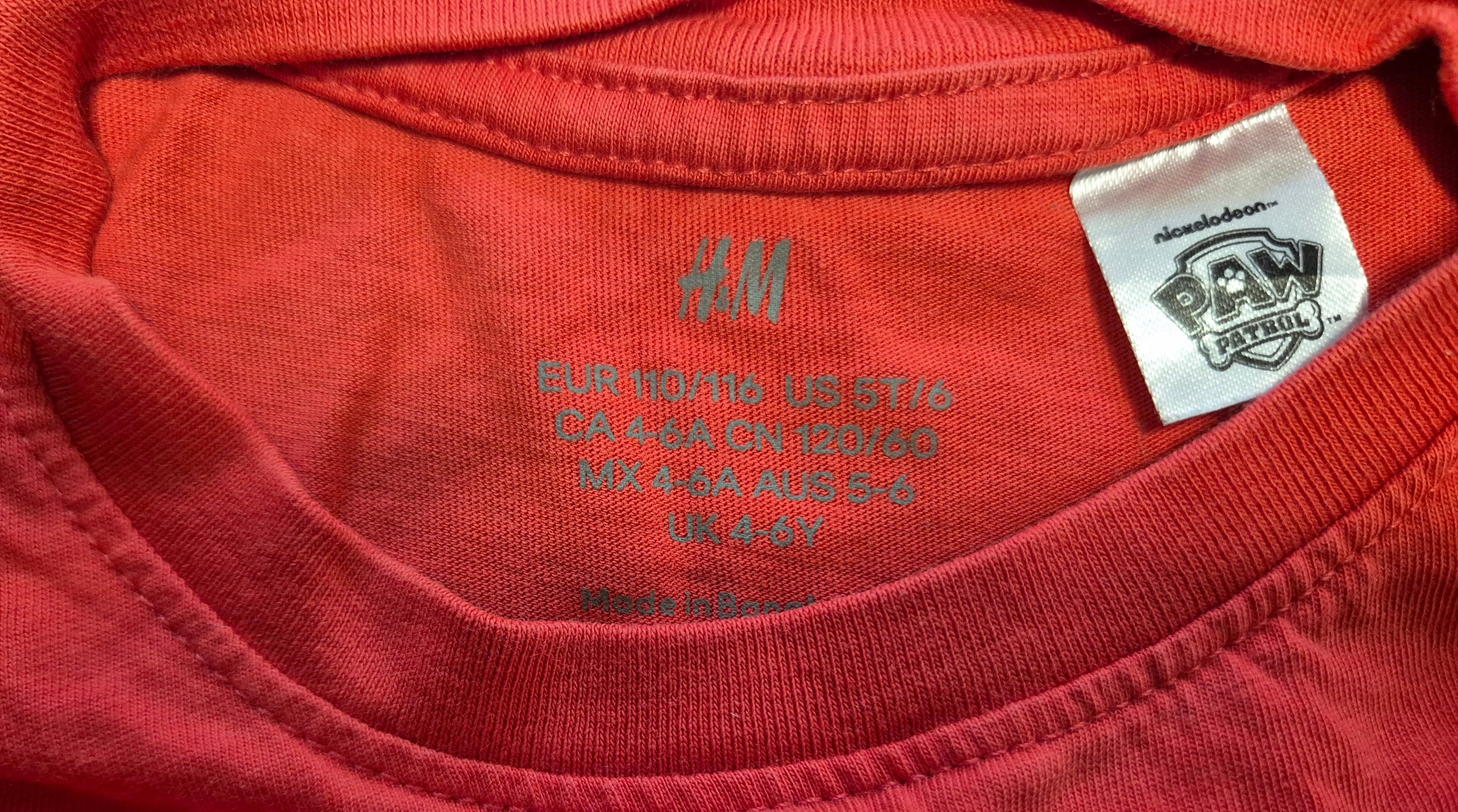 H&M- Paw Patrol Tshirt