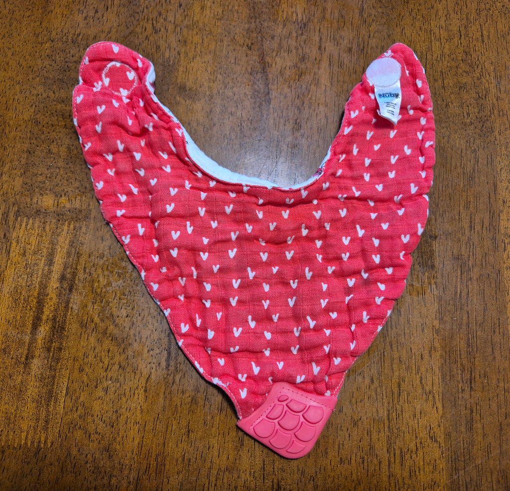 Nuby Muslin Teething Bib