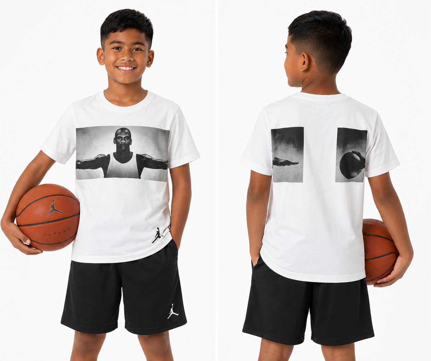 Nike Air Jordan- Boys Graphic Tee