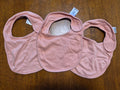 Pink Jersey Bibs- set of 3