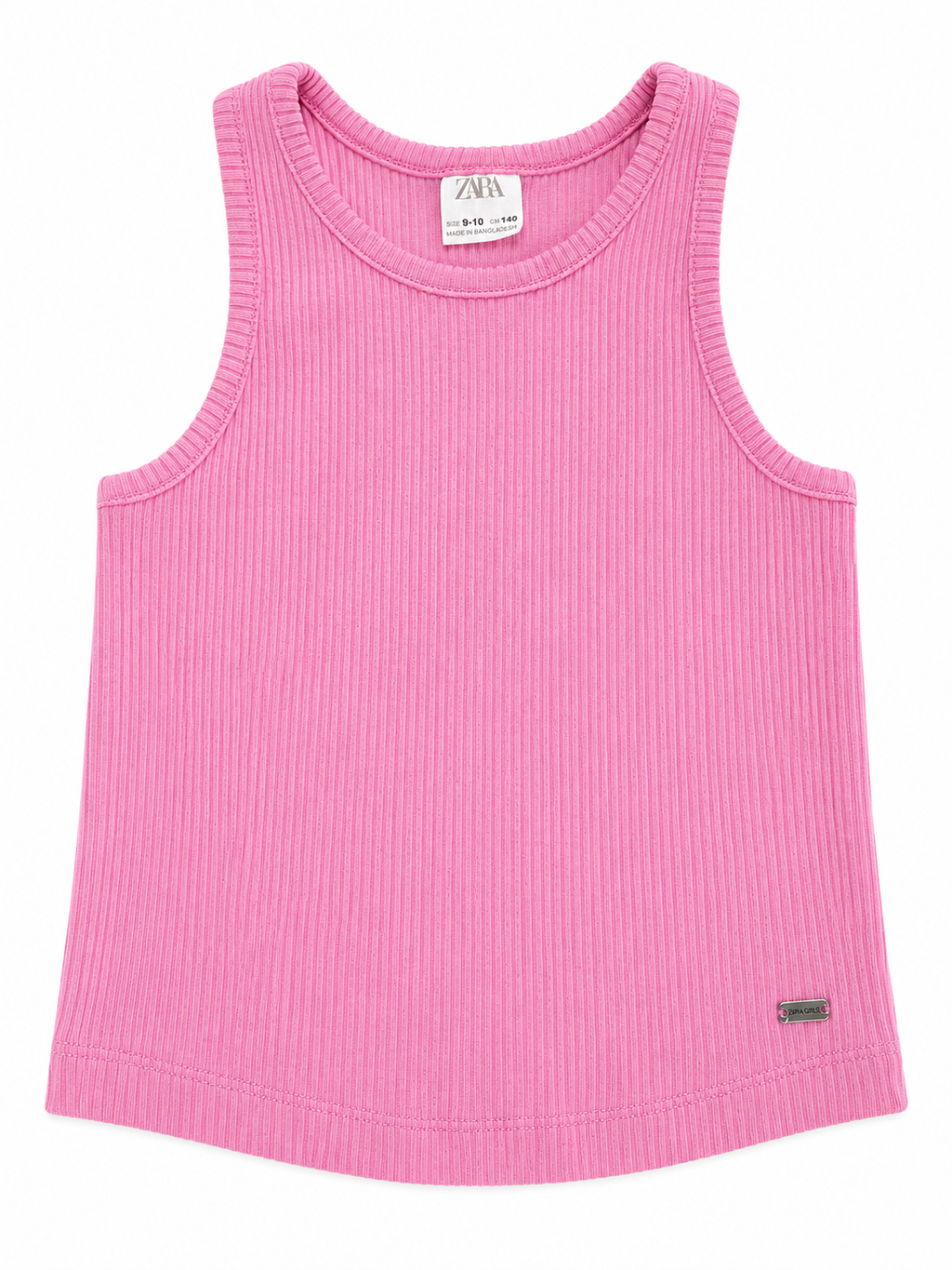 Zara- Ribbed Crop Top