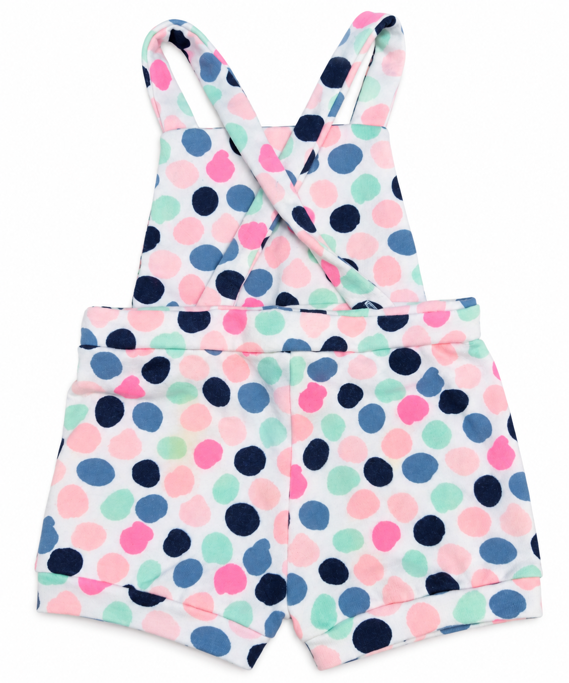 Baby berry & dymples: Polka Dot Shortall & Tee Set