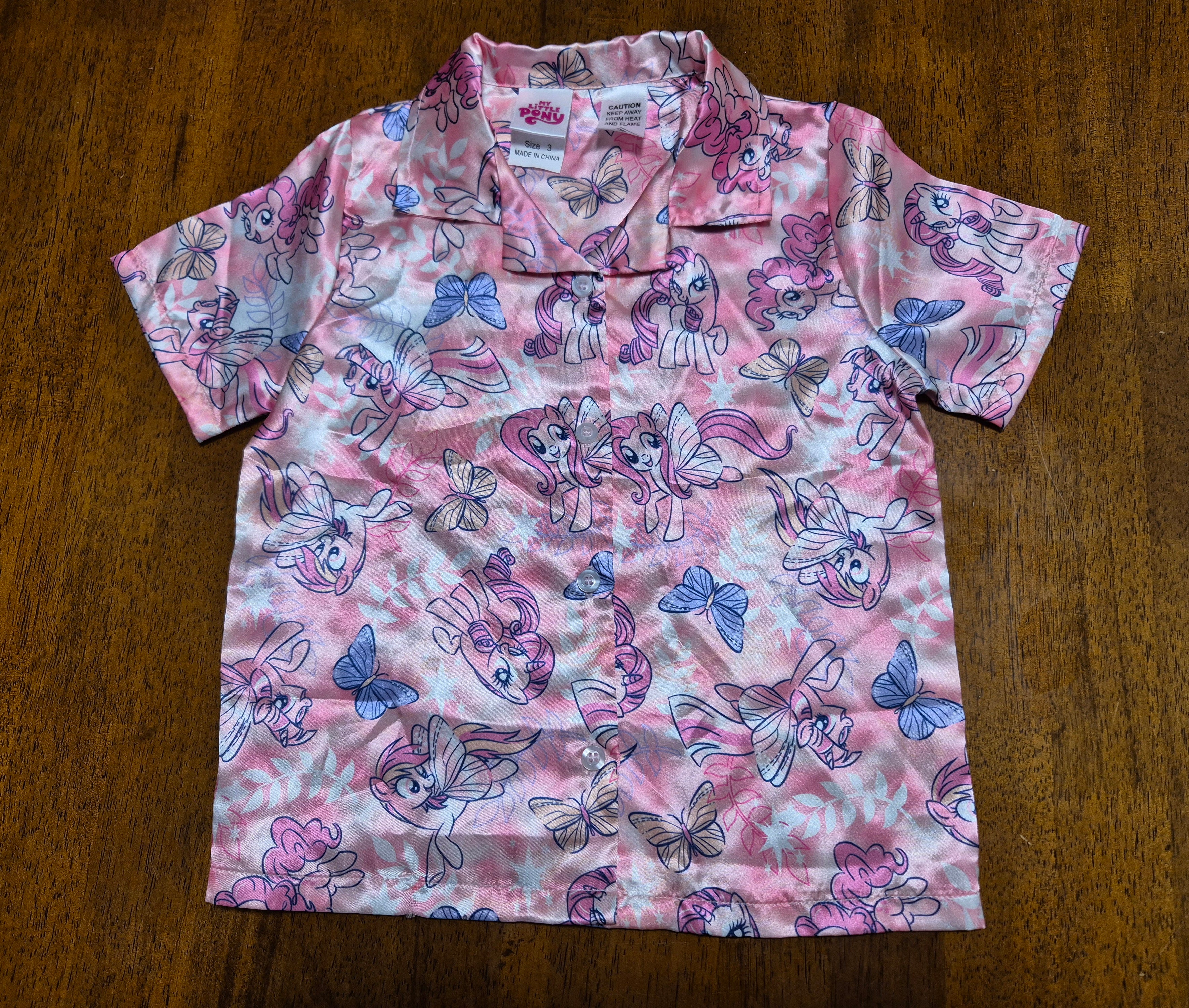 My Little Pony Satin Pyjama Set