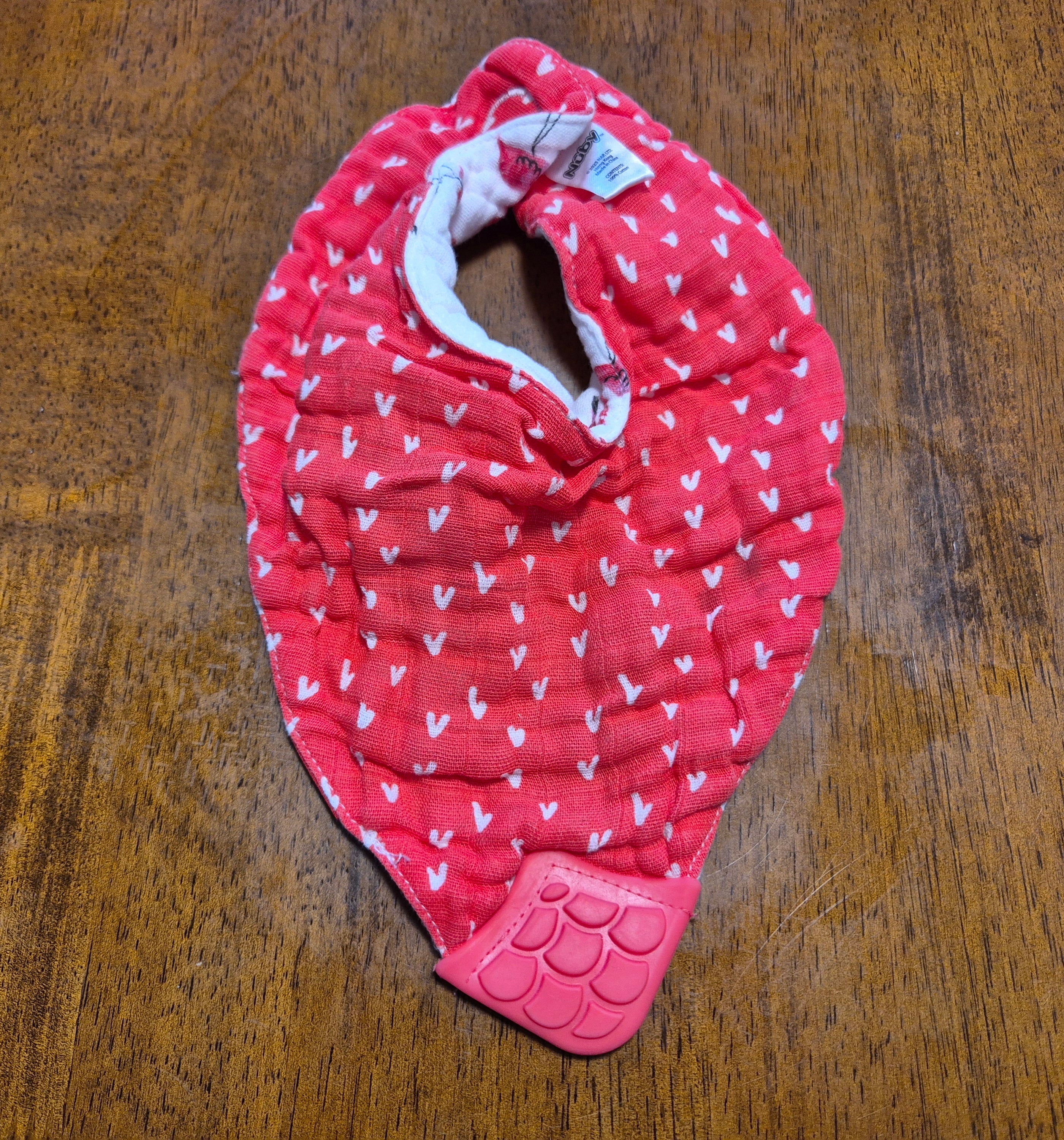Nuby Muslin Teething Bib