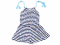 Mango: Girls’ Striped Heart Romper