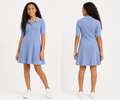 Seed Teen Ribbed Collared Dress