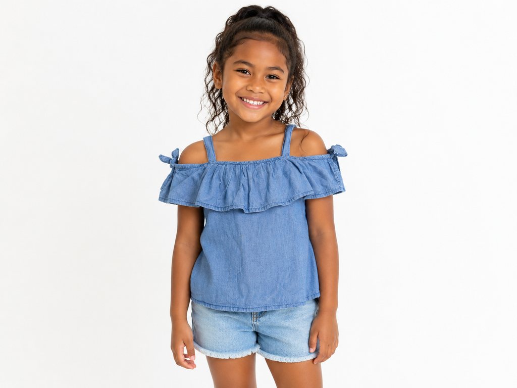 Zara Girls Frill Top