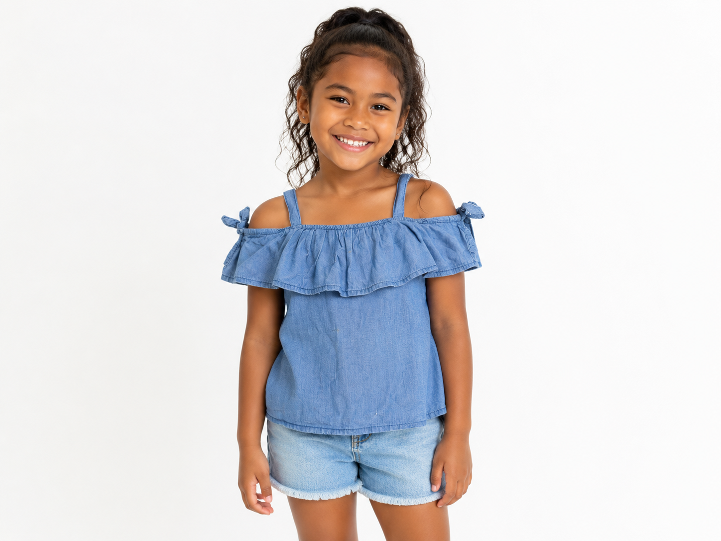 Zara Girls Frill Top